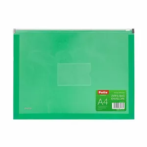 Dokumentu mape PATIO 150-03303 A4 caurspīdīgi zaļa — PVC A4 mapa