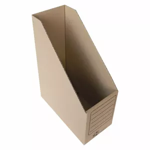 Архивная коробка SMLT коричневая гофрокартон 330x250x120 мм