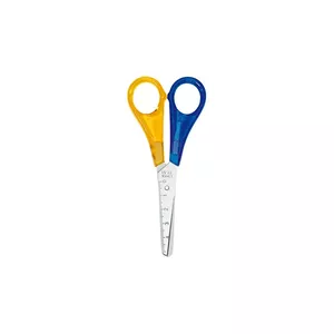 Šķēres WEDO 77 51 Art & Craft Taisns griezums zils dzeltena