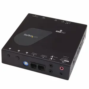 StarTech.com 4K HDMI over IP Uztvērējs priekš ST12MHDLAN4K Vadu AV uztvērējs ar 3840 x 2160 maksimālo izšķirtspēju un video vadības lietotnes atbalstu