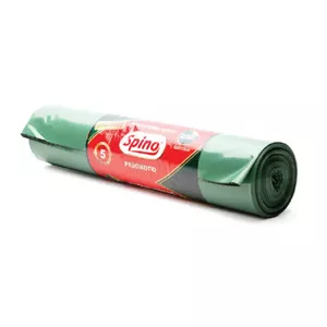 Atkritumu maisi Multipack SPINO 150 L (5 gab.) 60 µm LDPE tumši zaļi