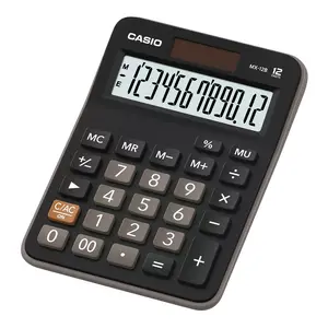 Calculator CASIO MX-12B — compact desktop calculator, dimensions 107×147×29 mm