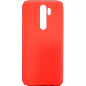 Silicone Soft Touch maciņš Evelatus priekš Xiaomi Redmi 9 — sarkans