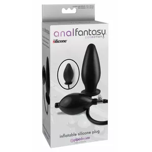 Piepūšama silikona anālā tapa analfantasy AFC 05413460000 — silikons, piepūšama, ievadīšanas garums 10.8 cm, platums 4.4 cm
