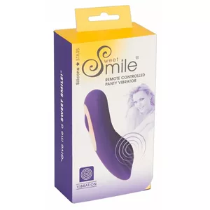 Virspuses vibrators Sweet Smile Silicone Pink — 10 vibrācijas režīmi, ūdensizturīgs, 8.8×4.4 cm, 48 g