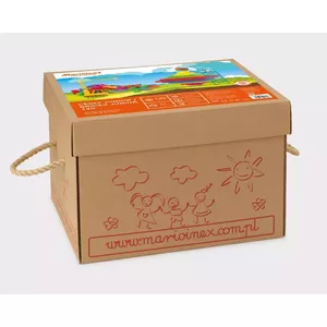 Konstruktors Marioinex Junior Bricks 140 detaļas — būvēšanas klucīšu komplekts bērniem