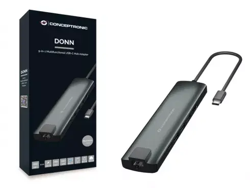 USB хаб адаптер DONN 9-в-1 Photo 3