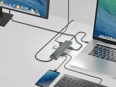 USB хаб адаптер DONN 9-в-1 Photo 4
