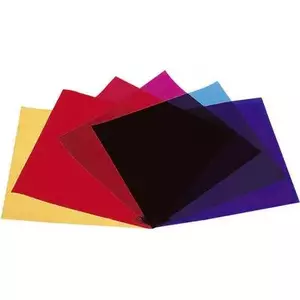 Krāsu filtru komplekts EUROLITE 9410045A — sarkans, zils, zaļš, dzeltens