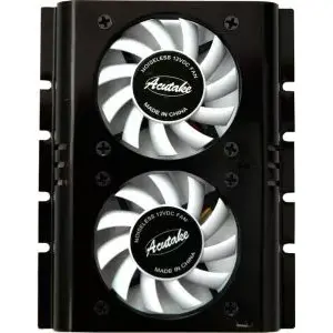 Cietā diska dzesētājs acutake ACU-DarkHDDCooler 1 ar 120 mm ventilatoru