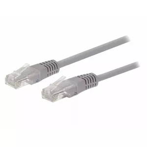 Tīkla kabelis C-TECH CB-PP5-05 UTP Cat5e 0.5m Pelēks