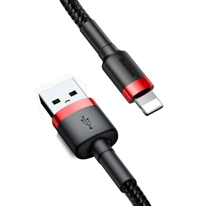 Baseus Cafule USB-A uz Lightning kabelis 1 m, 2.4A Photo 4