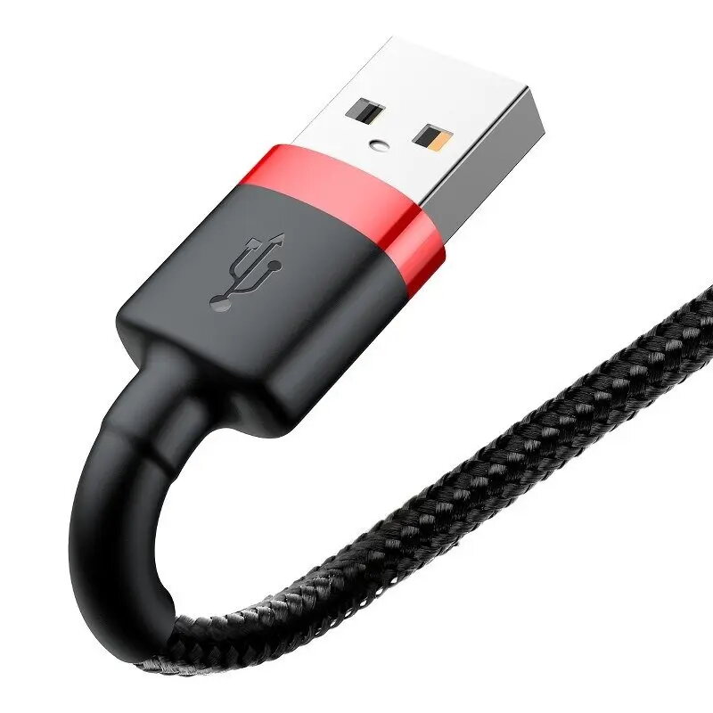 Baseus Cafule USB-A uz Lightning kabelis 1 m, 2.4A Photo 6