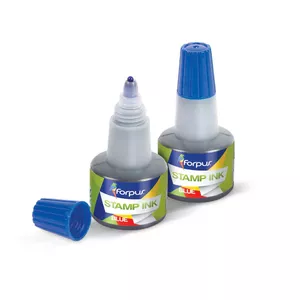 Pildījums šķīdam FORPUS FO60421, 30 ml, zilas tinte, daudzkrāsains pudelē