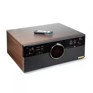 Ременной проигрыватель Technaxx TX-137 чёрный/дерево, полуавтомат, USB Type-A, Bluetooth, FM/DAB+