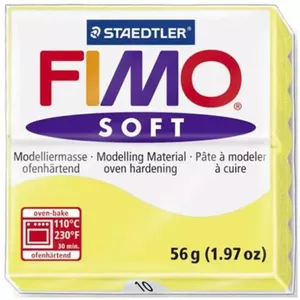Modelēšanas māls Staedtler FIMO soft 56 g Dzeltena