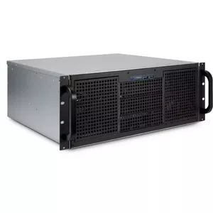 Datora korpuss Inter-Tech 4U 40240 Rack Melns, Pelēks