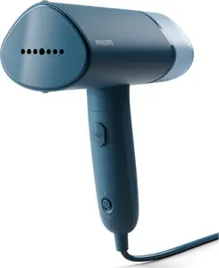 Ручной отпариватель для одежды Philips 3000 series STH3000/20 1000Вт синий с резервуаром для воды 0.1 л и подачей пара 20 г/мин