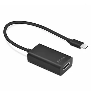 Kabelis Fantec UMP-HDMI4K 0.2 m USB Type-C HDMI Type A Standarta Melns