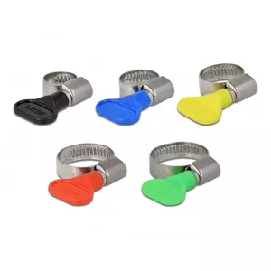Screw Worm Gear Clamp DeLOCK 19460 Multicolour