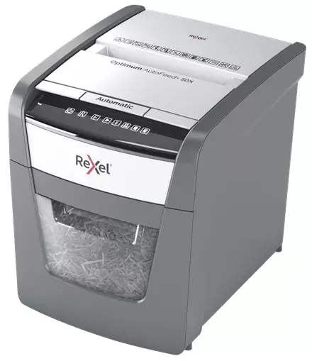 Уничтожитель бумаги REXEL Optimum AutoFeed+ 50X Photo 2