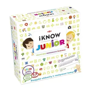 Board game TACTIC IKNOW Junior — Lithuanian language edition