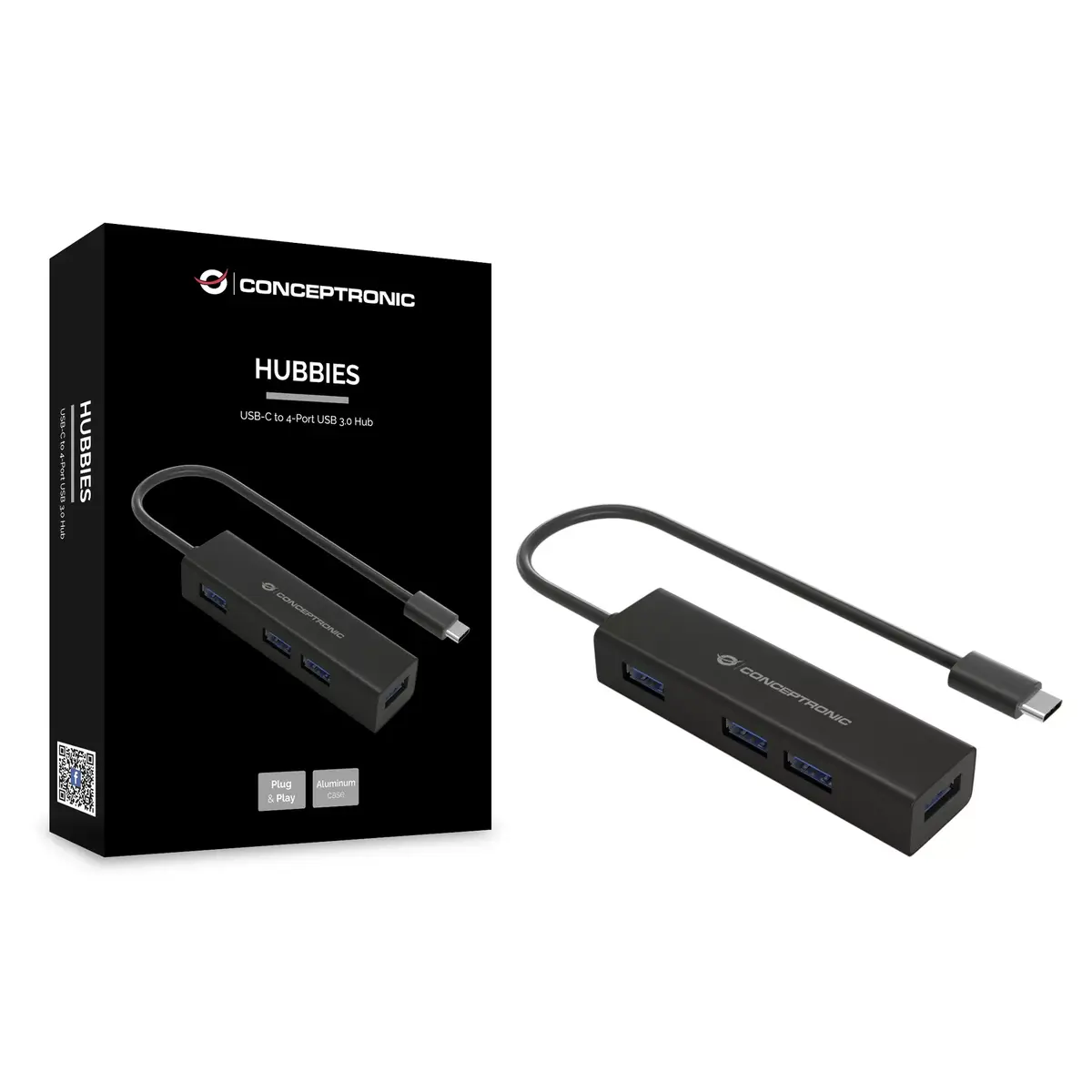 USB-C Хаб Conceptronic HUBBIES Photo 2