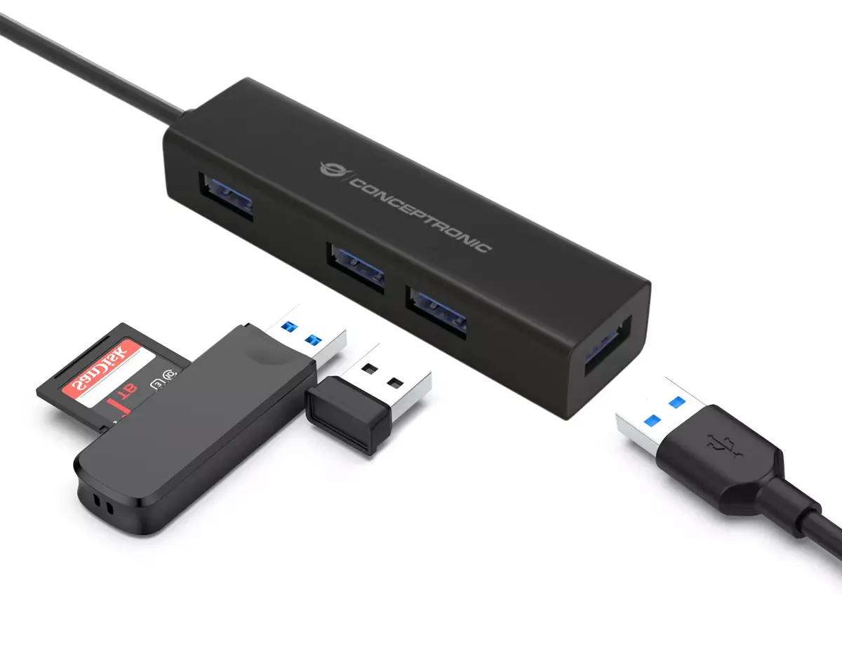 USB-C Хаб Conceptronic HUBBIES Photo 3