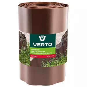 Dārza apmale Verto Obrzee 20 cm x 9 m brūna