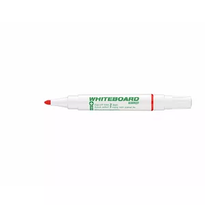 Whiteboard marker ICO 11 XXL antibacterial — red, broad tip, dry-erase