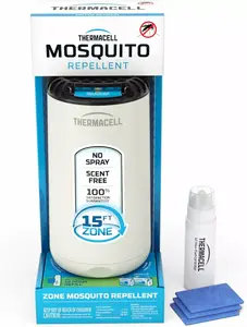 Odu un knišļu atbaidītājs Thermacell Halo Mini, balts