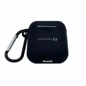 Защитный чехол Evelatus EAC04 Dark Gray для Apple AirPods — жесткий корпус, темно-серый