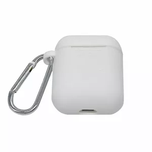 Чехол Evelatus EAC04 White для Apple-наушников — жесткий корпус, компактная посадка