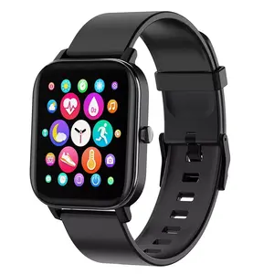 Умные часы Riff T500 IPS Touch Aluminum Черные