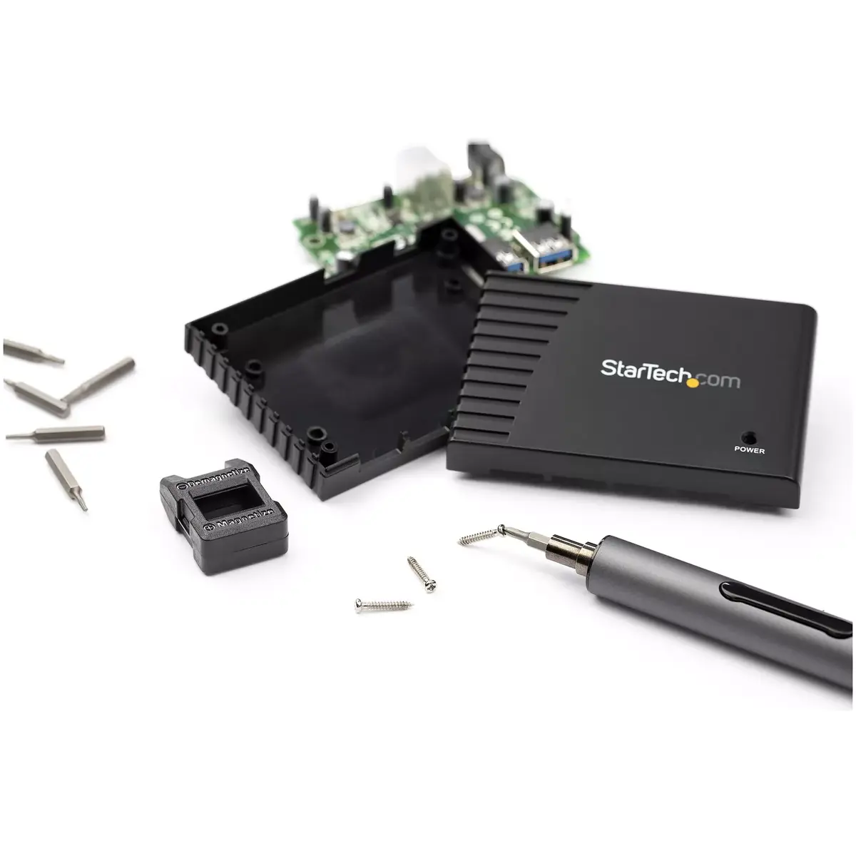 Power screwdriver StarTech.com 20-Bit Electric Precision Screwdriver Set Photo 2