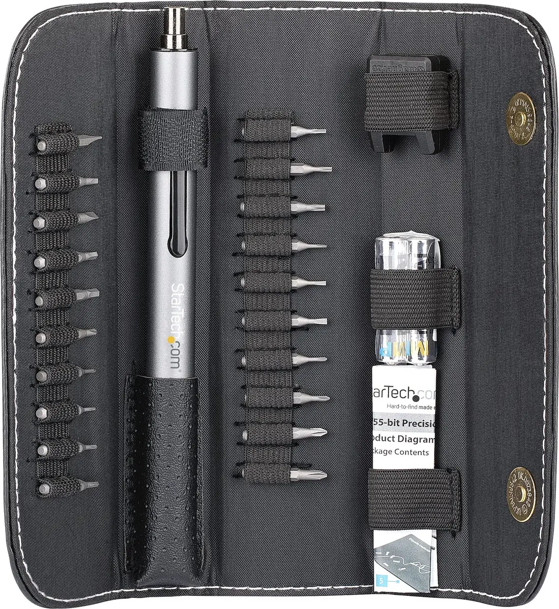 Power screwdriver StarTech.com 20-Bit Electric Precision Screwdriver Set Photo 16
