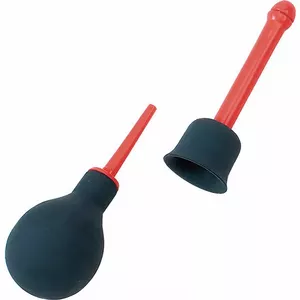 Intīmā duša seven creations PEAR 25119 — rektāla tīrīšanas ierīce, elastīgs dizains