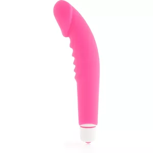 Vibrators dolce vita D-225102 — Realistic Pleasure rozā silikons, svars 0.02 kg