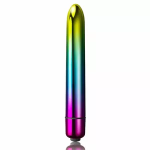 Vibrators ROCKS-OFF Prism Vibrējošā Pula Silikons Violets