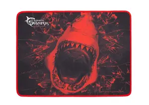 White Shark GMP-1699 SKYWALKER M Игровой коврик для мыши Черный и Красный Текстиль и Резина