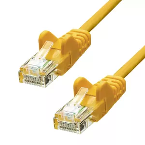 Tīkla kabelis ProXtend CAT5e U/UTP RJ-45 Male 3M Dzeltena