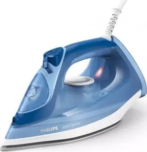 Philips 3000 series DST3031/20 Tvaika gludeklis 2400 W Keramiska zole Zils