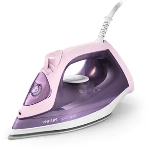 Philips 3000 series DST3020/30 tvaika gludeklis ar keramisko zoli 2200 W rozā un purpura