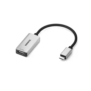 Marmitek Connect USB C to HDMI Adapter 0.15 m Black Silver 3840 x 2160 pixels 60 Hz 18 Gbit/s