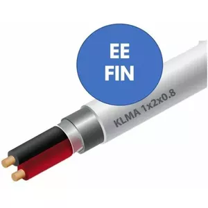 Fire safety cable ProBase PB-1x2x0.8W-LZ-Dca 1x2x0.8 mm White LSZH 100 m