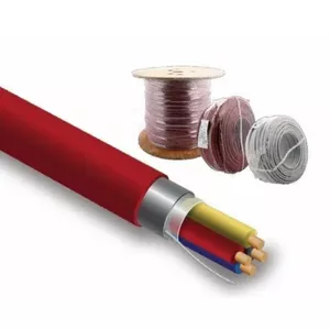 Fire safety cable ProBase PB-2x2x0.8-LZ-Dca — 2 conductors x 2 mm², 0.8 mm insulation, red, LSZH