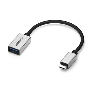 Marmitek Connect USB C to USB-A adapter 0.15 m Black Silver