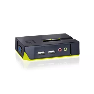 KVM slēdzis LevelOne 2-Port USB VGA ar audio atbalstu