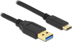 Кабель DeLOCK SuperSpeed USB (USB 3.2 Gen 2) Type-A к Type-C 2 м