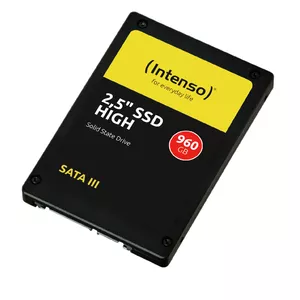 Intenso High 960 GB 2.5" Serial ATA III 3D NAND Solid State Drive with 520 MB/s Read and 480 MB/s Write Speeds for PC and Laptop
